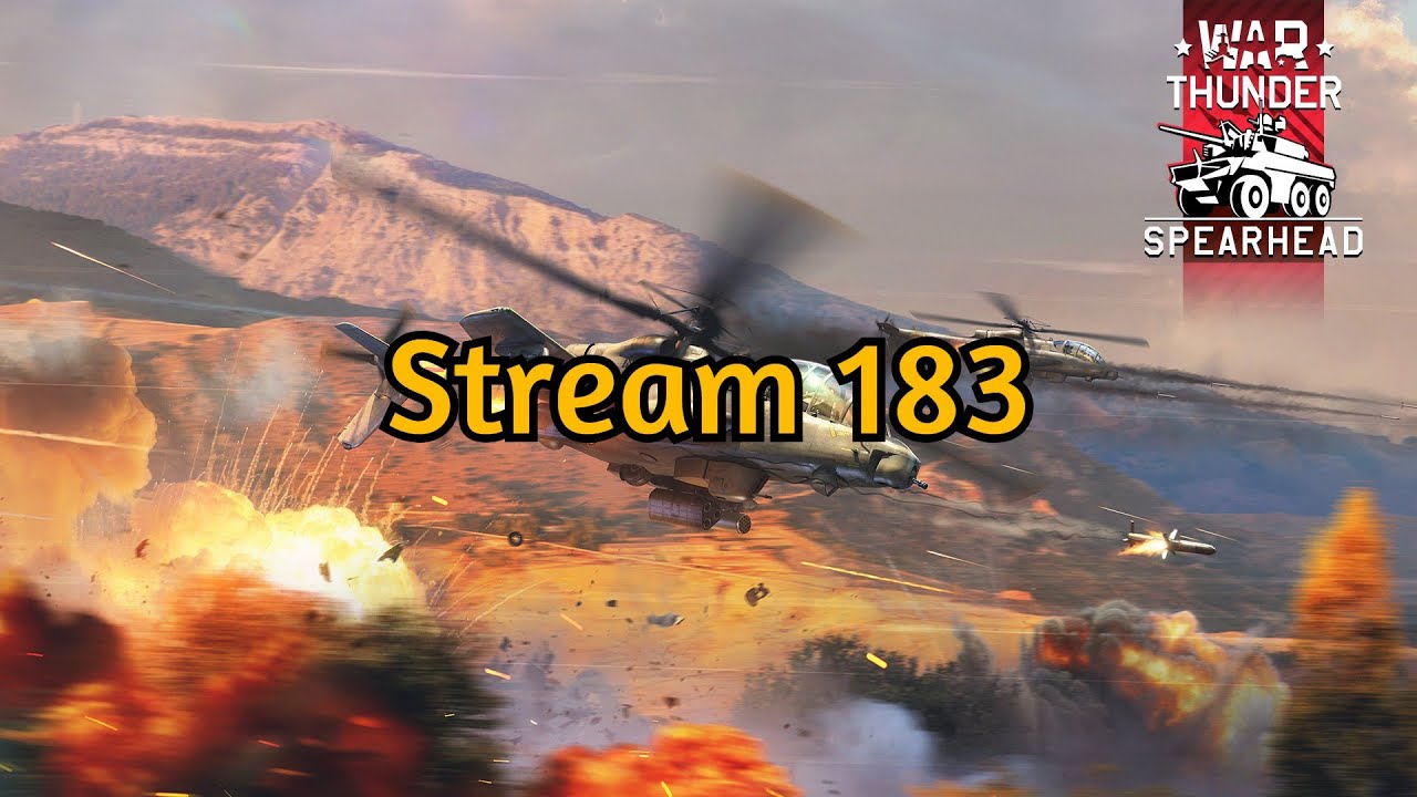 Big winter storm stream (War Thunder)