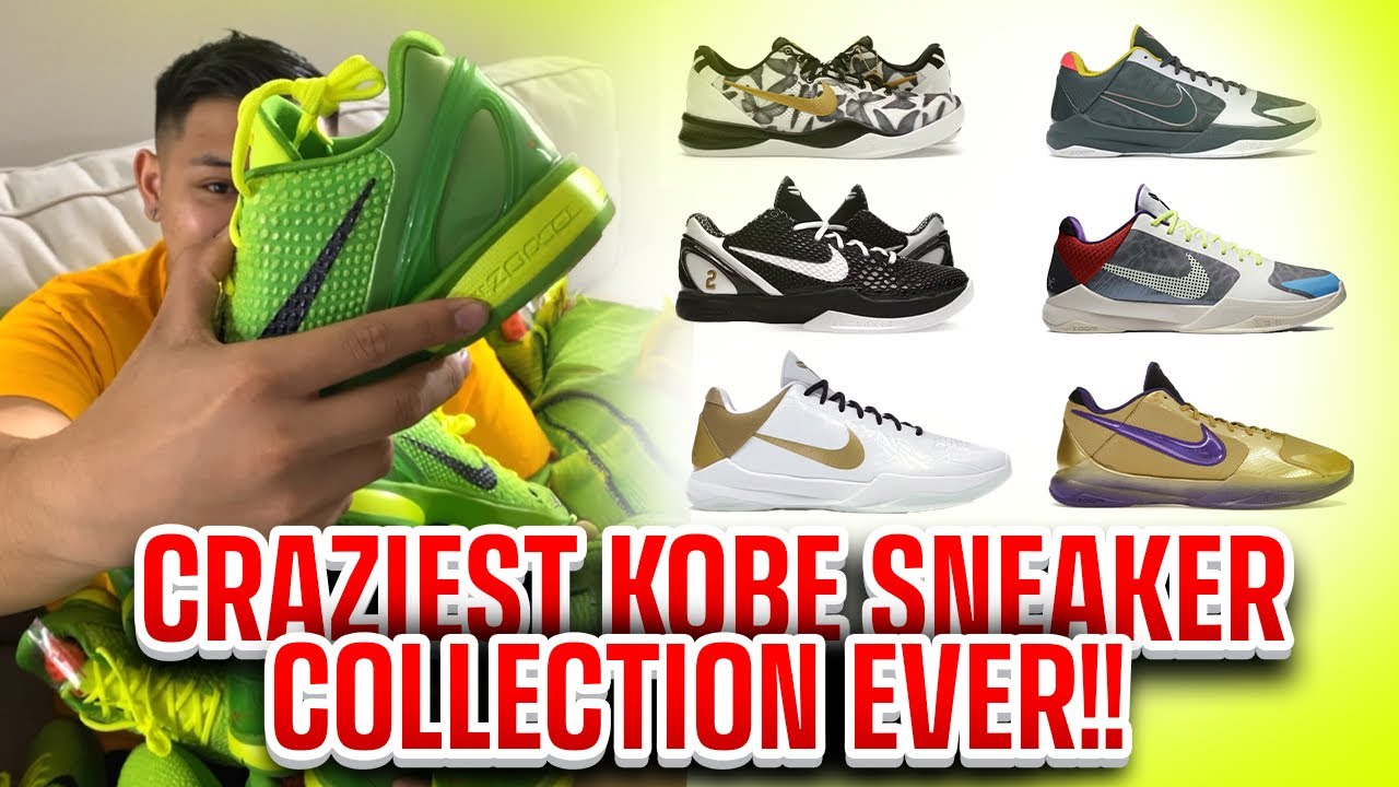 DSANGLAY’S CRAZY KOBE SNEAKER COLLECTION!! (MUST WATCH)