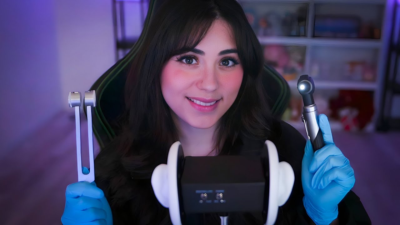 ASMR | Ear Exam, Ear Cleaning & Hearing Test