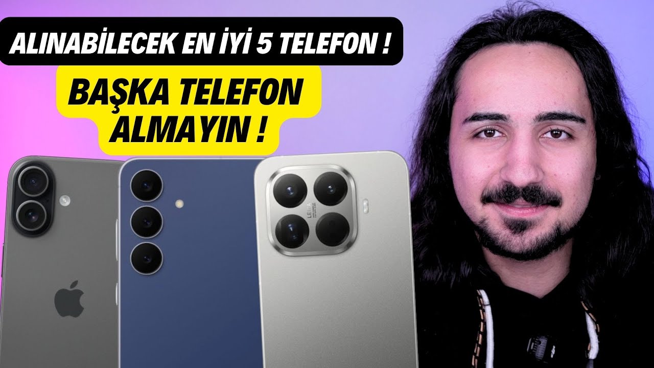 Bence Şu Anda Alınabilecek En İyi 5 TELEFON ! (OCAK 2026) - İZLEMEDEN ALMA !