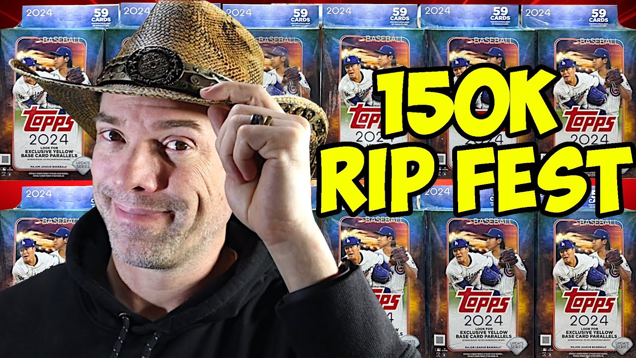 2024 Topps Update PC Hanger Box Case Opening CELEBRATING 150K Subscribers!