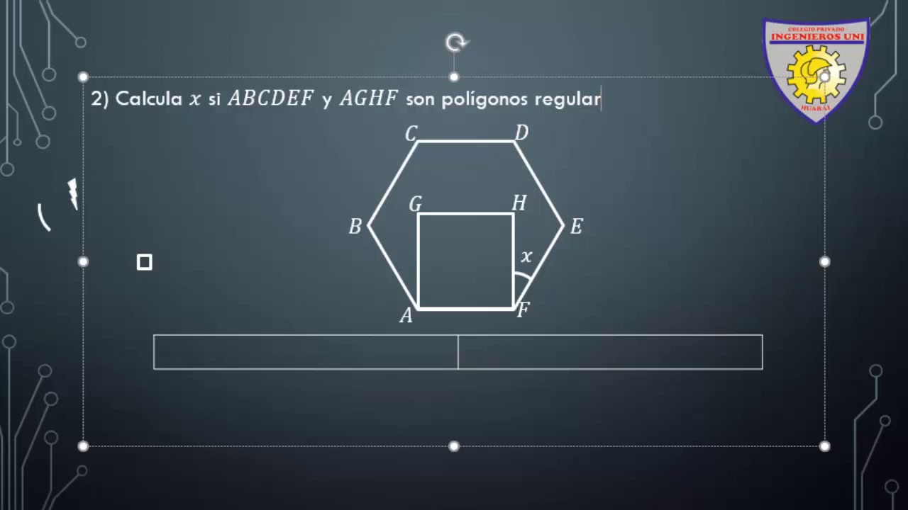 Clase 10 Geometría Polígonos Regulares - Primer Año de Secundaria