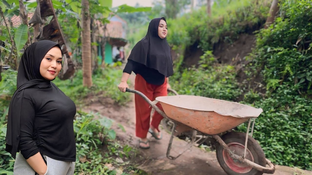 90% SELESAI!! DAPUR & MCK NENG NIA AKHIRNYA BERES, JANDA DESA INI SAMPAI MENANGIS