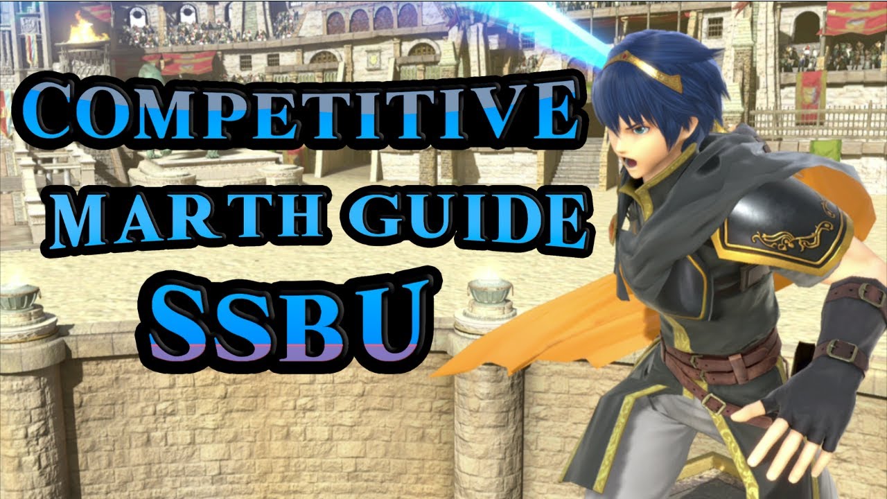 A Smash Ultimate Competitive Marth Guide! - Movement, Juggling, Ledge Trapping, and more!