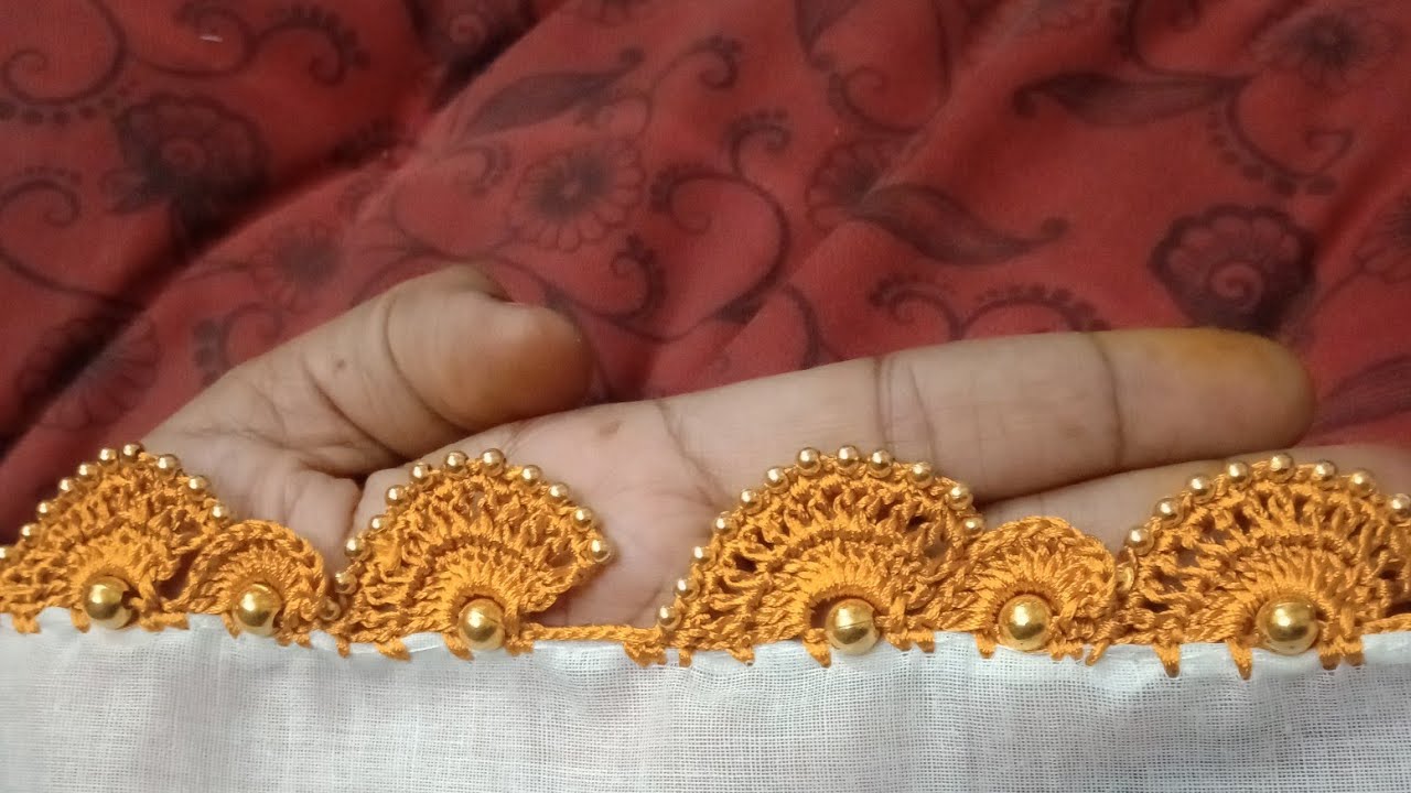 Saree Kuchh design# learning design video# in Kannada in Doddaballapura