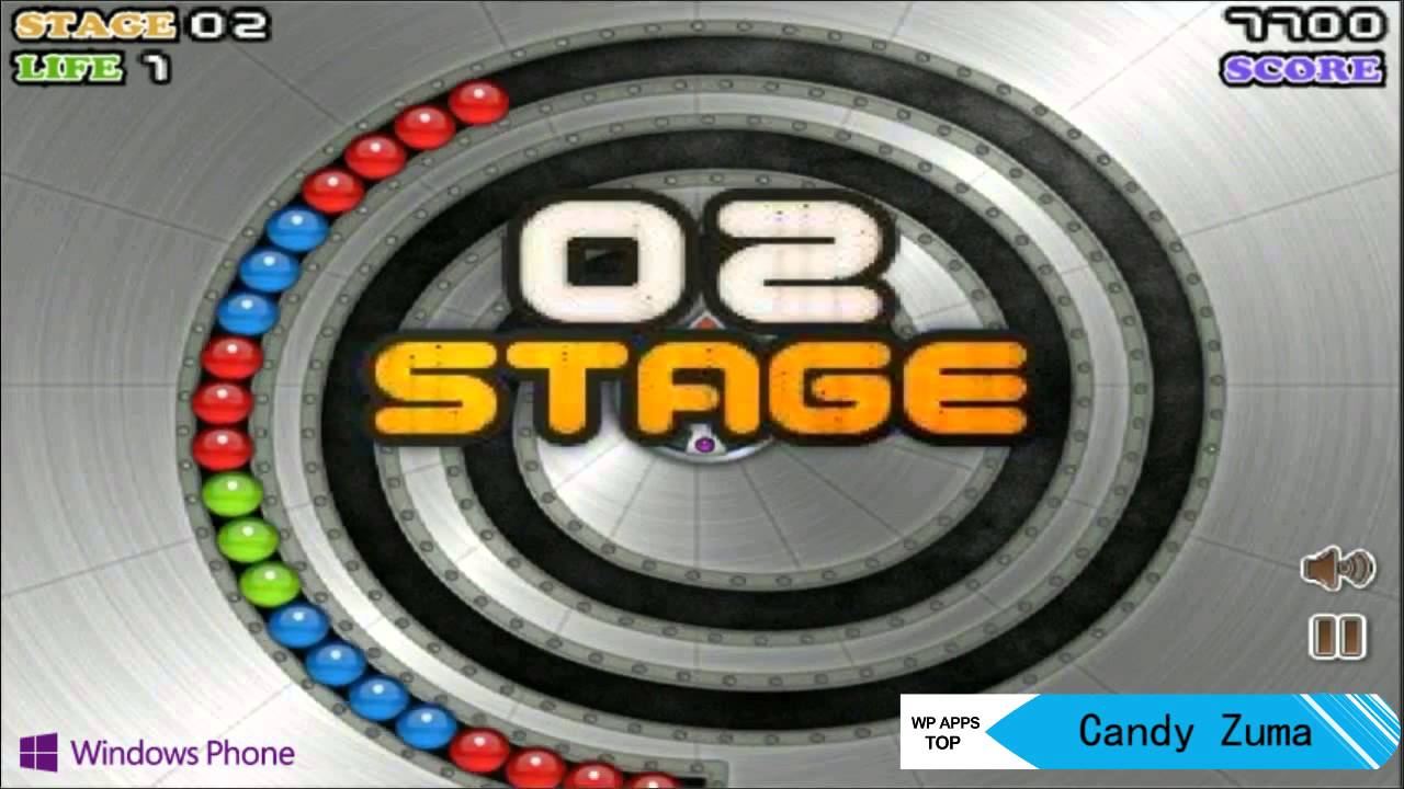 Candy Zuma - WindowsPhone Gameplay