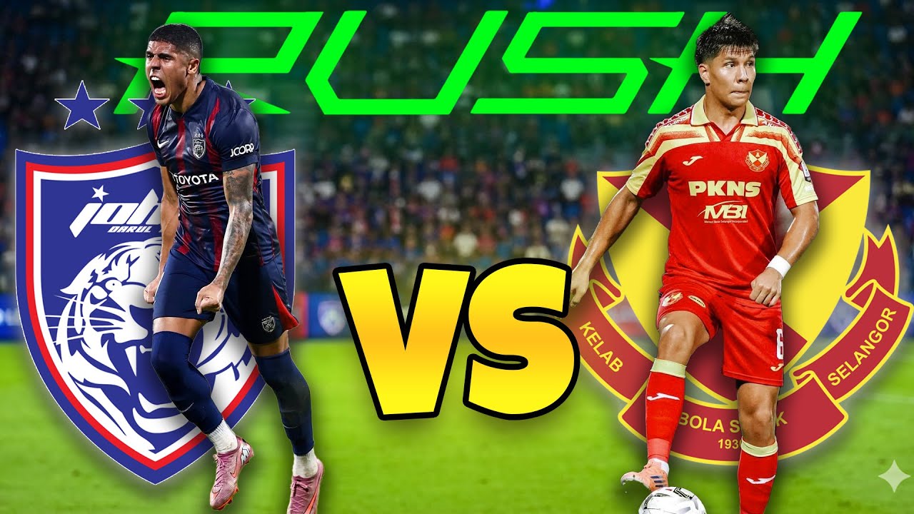 JDT VS Selangor Mod Liga Malaysia RUSH FC25 Gameplay