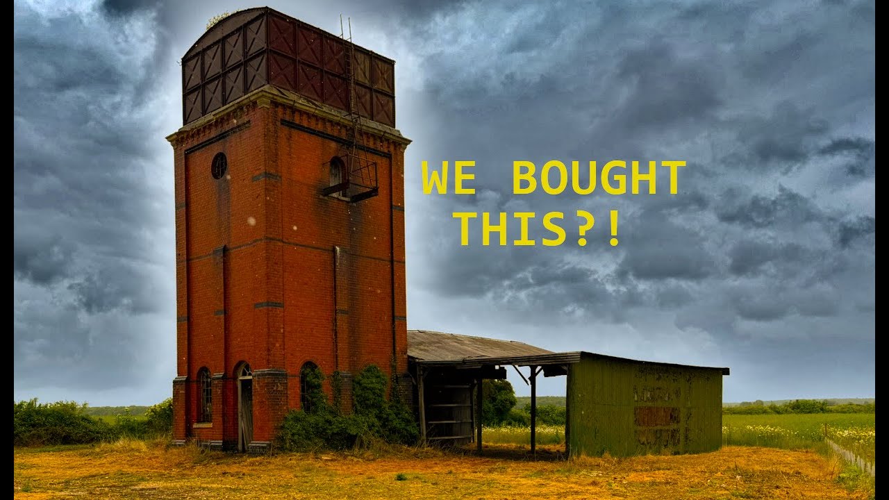We Bought an Abandoned Water Tower from Auction...and This is the Beginning