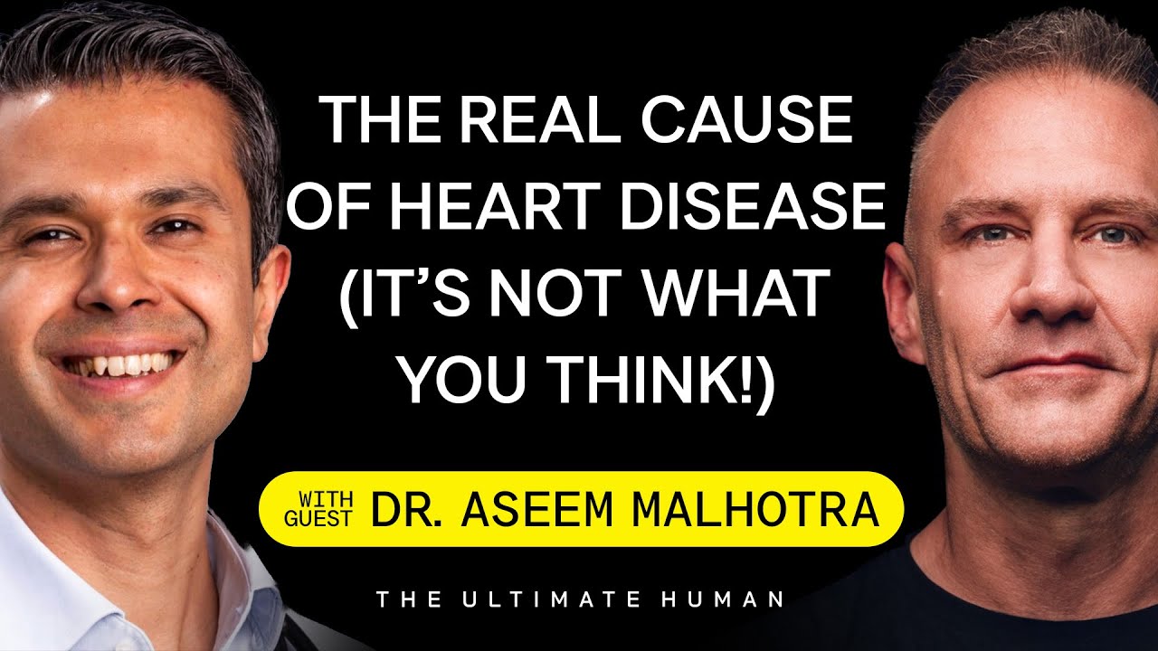 Dr. Aseem Malhotra: The REAL Reason for the Chronic Disease Pandemic | TUH #105