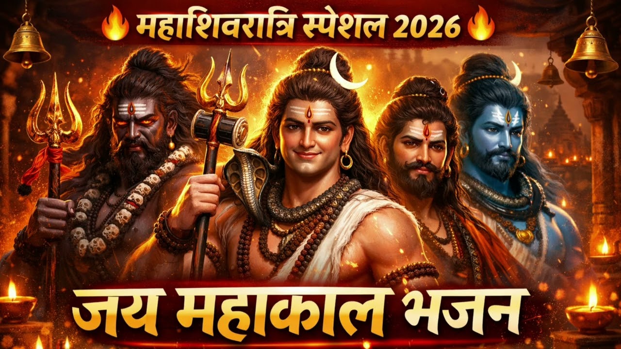 महाशिवरात्रि स्पेशल 2026 🔥 | जय महाकाल भजन | भैरव से भोले तक शिव के सभी रूप | Har Har Mahadev 🔱