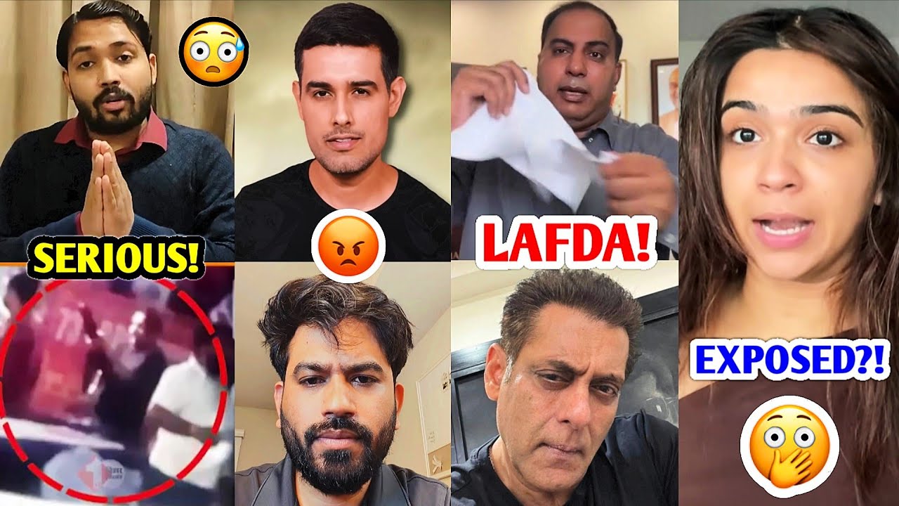 Khan Sir is in HUGE TROUBLE...😨| Salman Khan DRAMA, Apoorva EXPOSED?, Dhruv Rathee CJP, Thugesh |