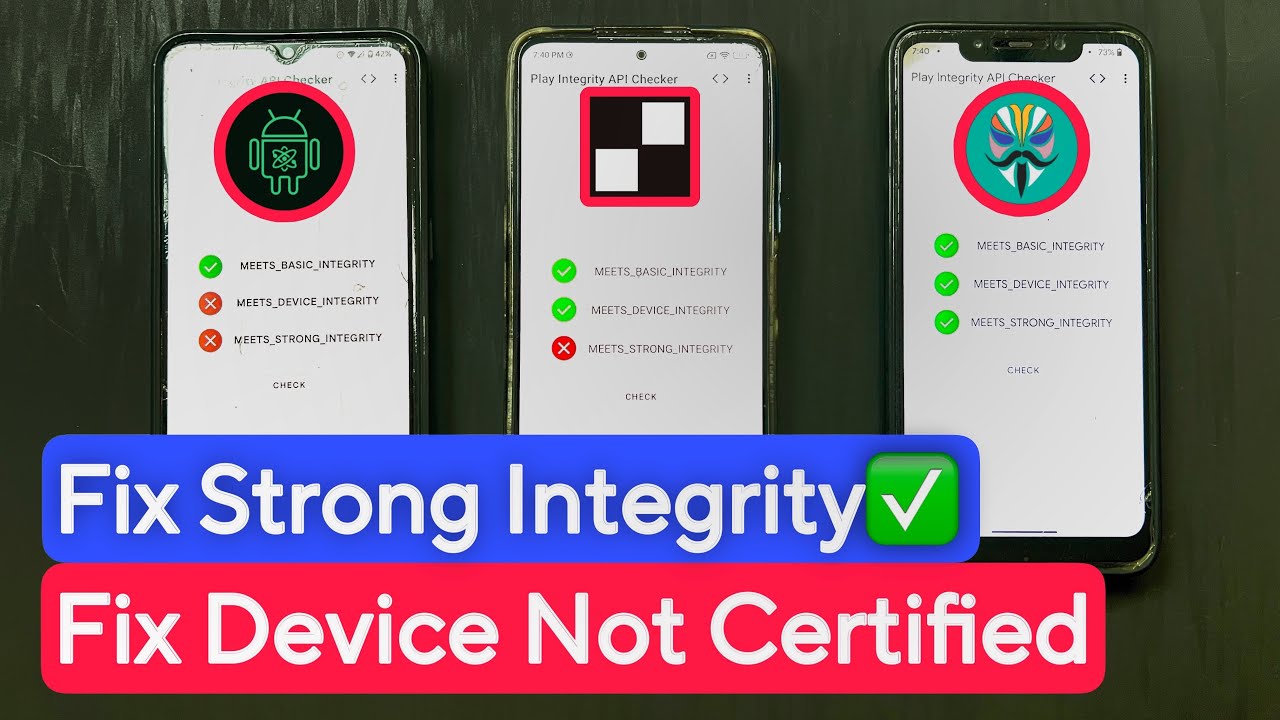 Как исправить проблему с Strong Integrity | Как исправить ошибку «Устройство не сертифицировано G...