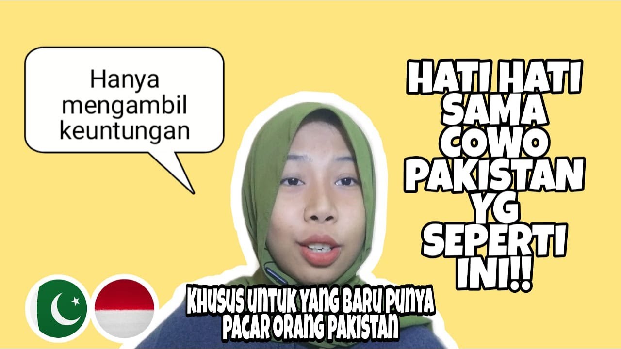 CIRI CIRI COWO PAKISTAN TIDAK SERIUS!