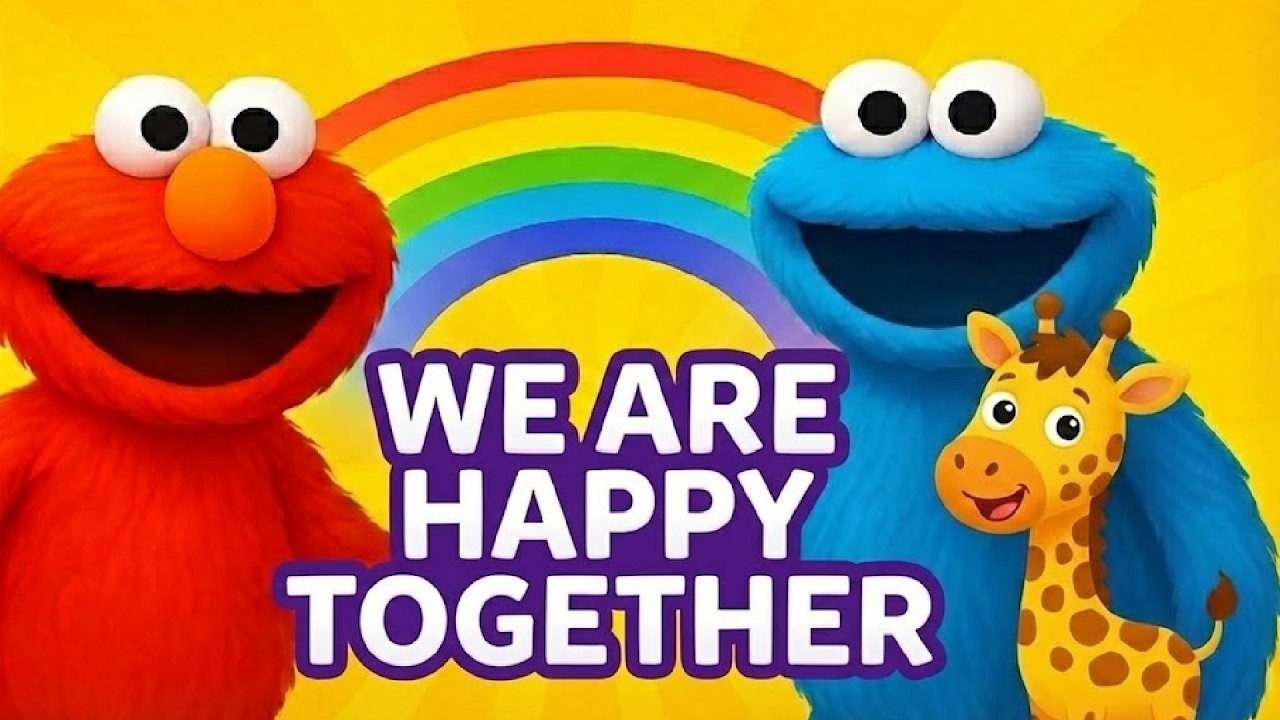 We Are Happy Together | Fun Kids Music | Sing & Move