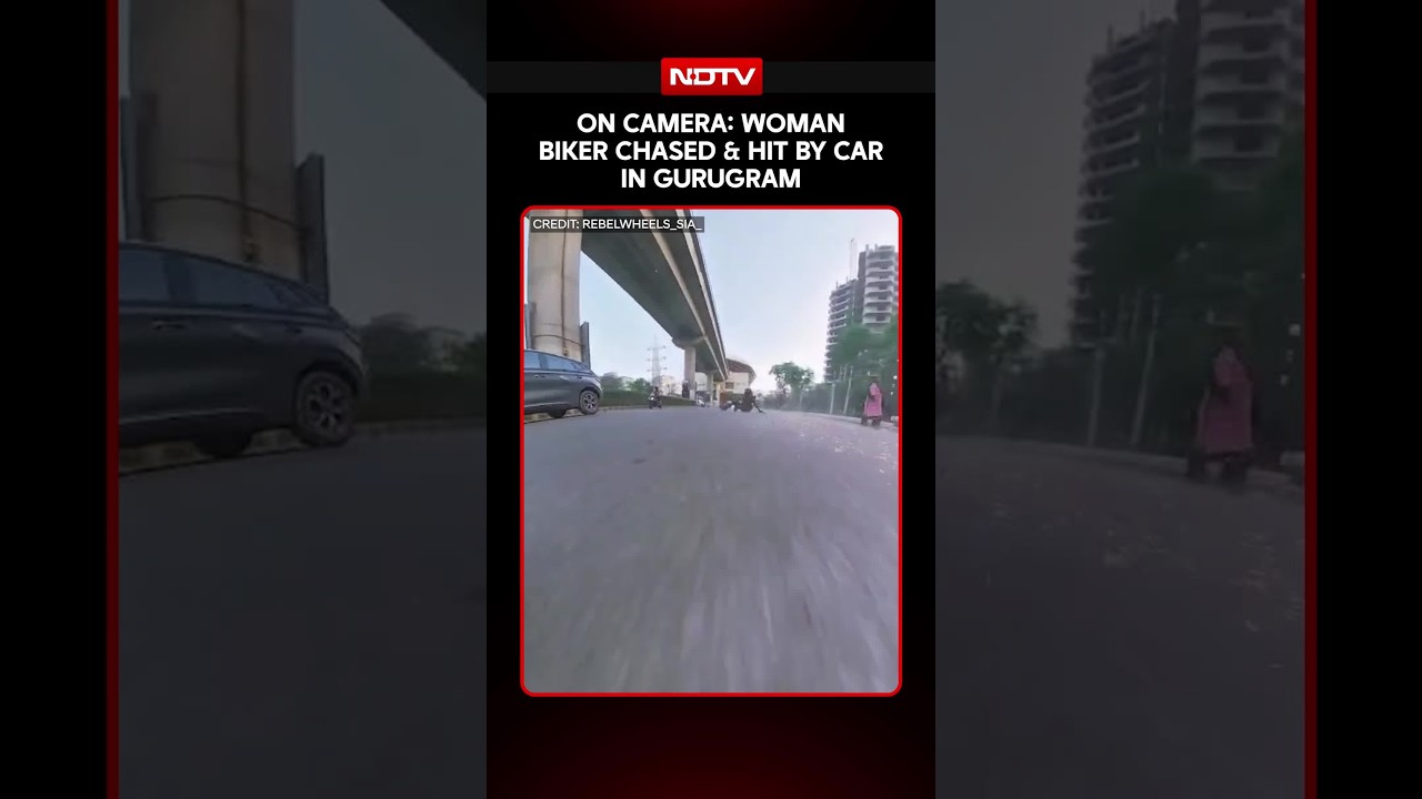 Gurugram Hit-And-Run | 'I Felt Unsafe': Woman Biker Shares Alleged Hit-And-Run Video