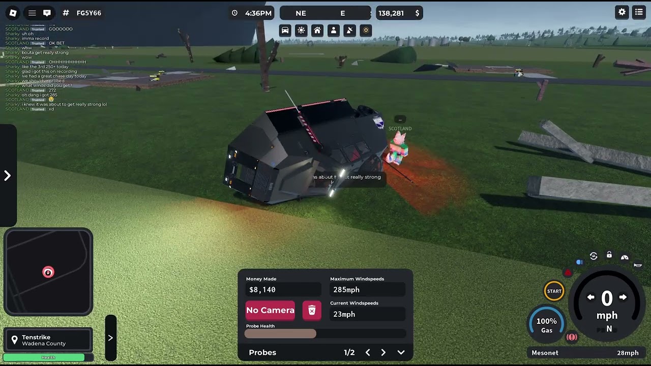 Extremely strong 285mph tornado destroys all of Tenstrike