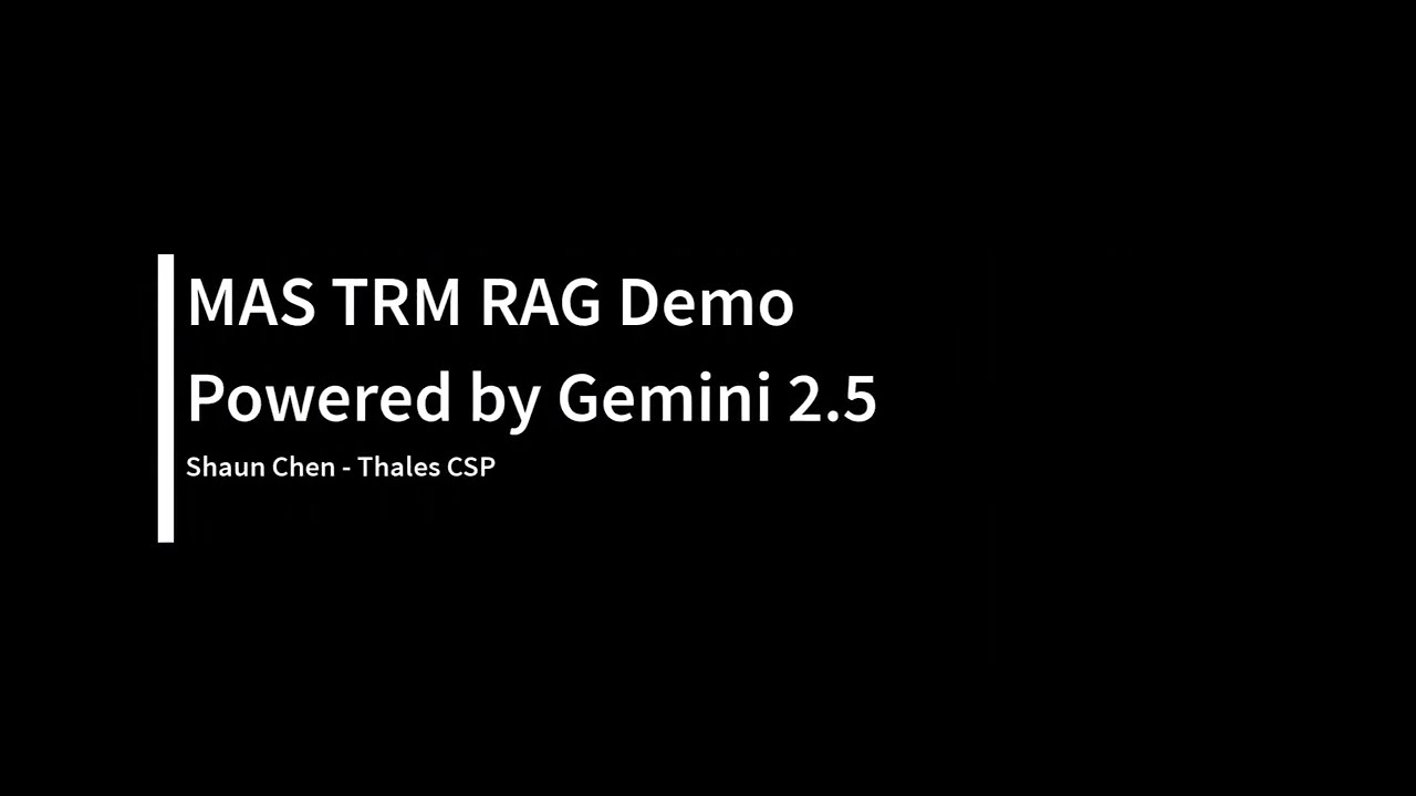 Vertex AI RAG Demo | MAS TRM Compliance Q&A with Gemini