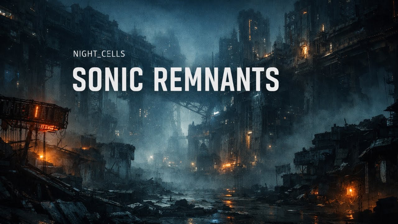 NIGHT_CΞLLS // Sonic Remnants – Dark Ambient Cyberpunk Techno Soundscape