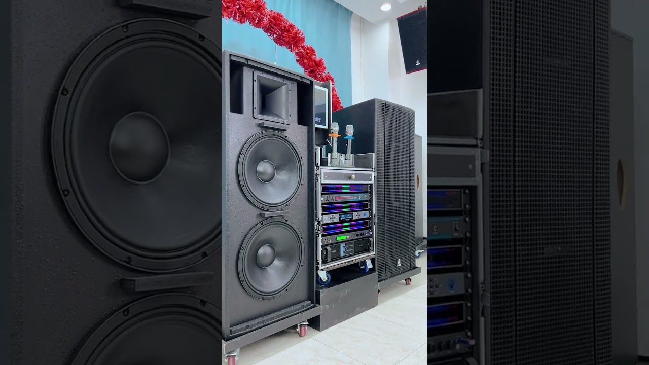High power karaoke speaker 