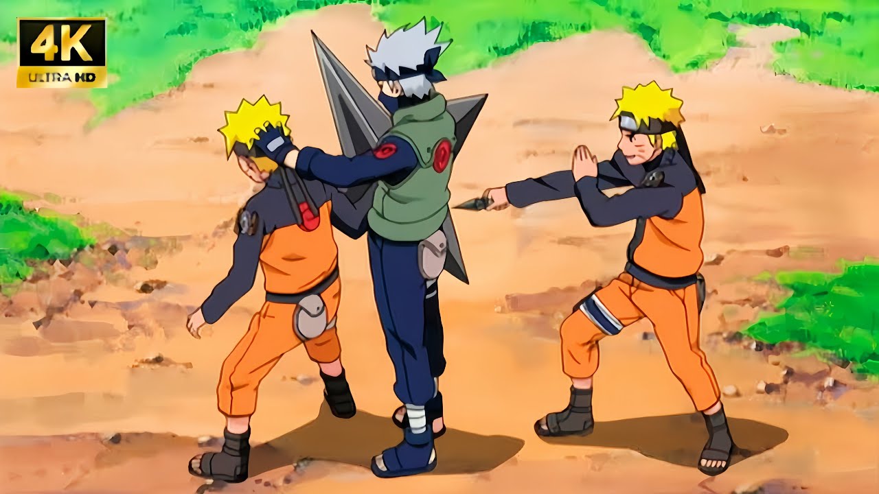Naruto and Sakura Vs Kakashi Full Fight | Naruto Sippudin Badass Moment in Hindi 