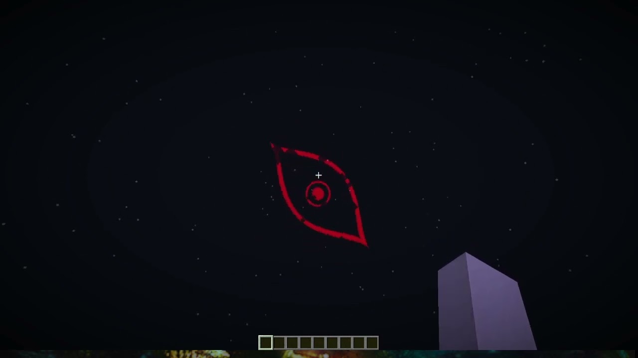 I REMADE THE LIMBO SKY FROM DIMNESIONAL DOORS IN VANILLA MINECRAFT