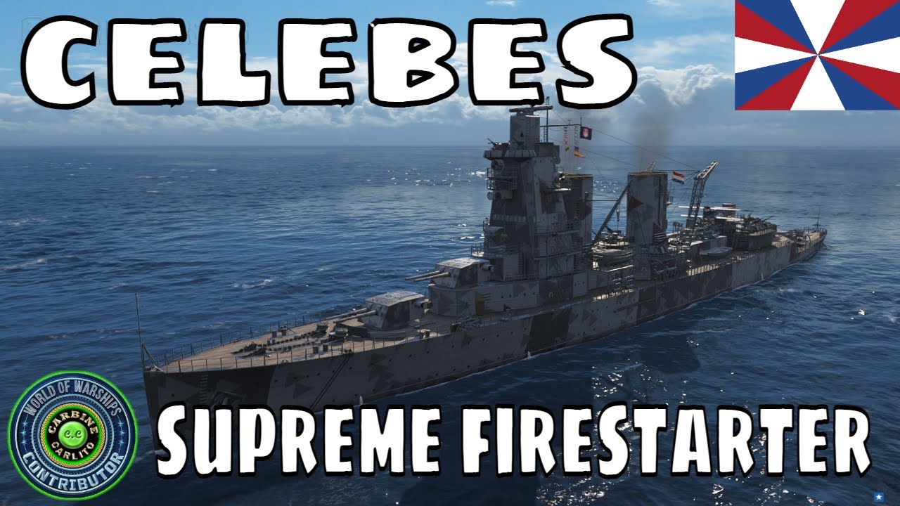 Celebes Dutch Royal Navy Cruiser World of Warships Wows Gameplay Guide