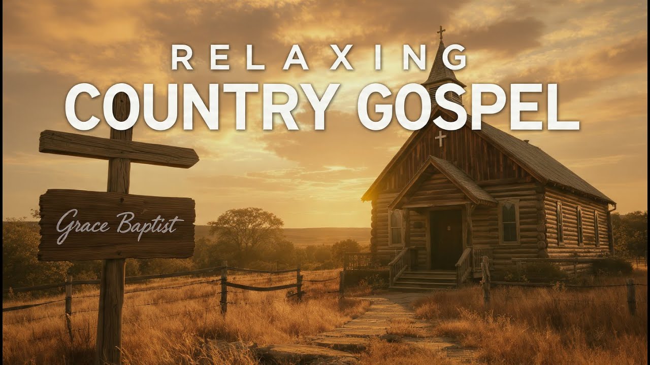 Peaceful Country Gospel Music Mix LIVE Tonight | Heartfelt Worship & Relaxation Playlist
