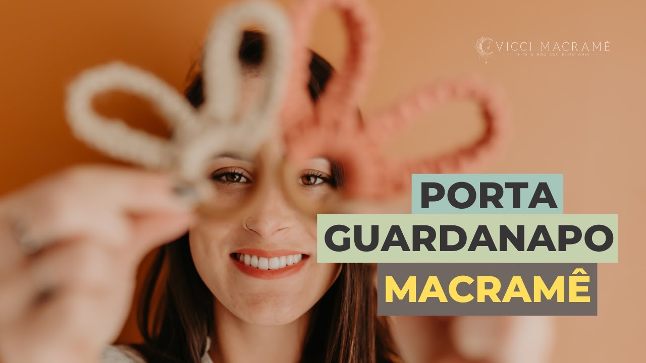 PORTA GUARDANAPO MACRAME | TUTORIAL PÁSCOA