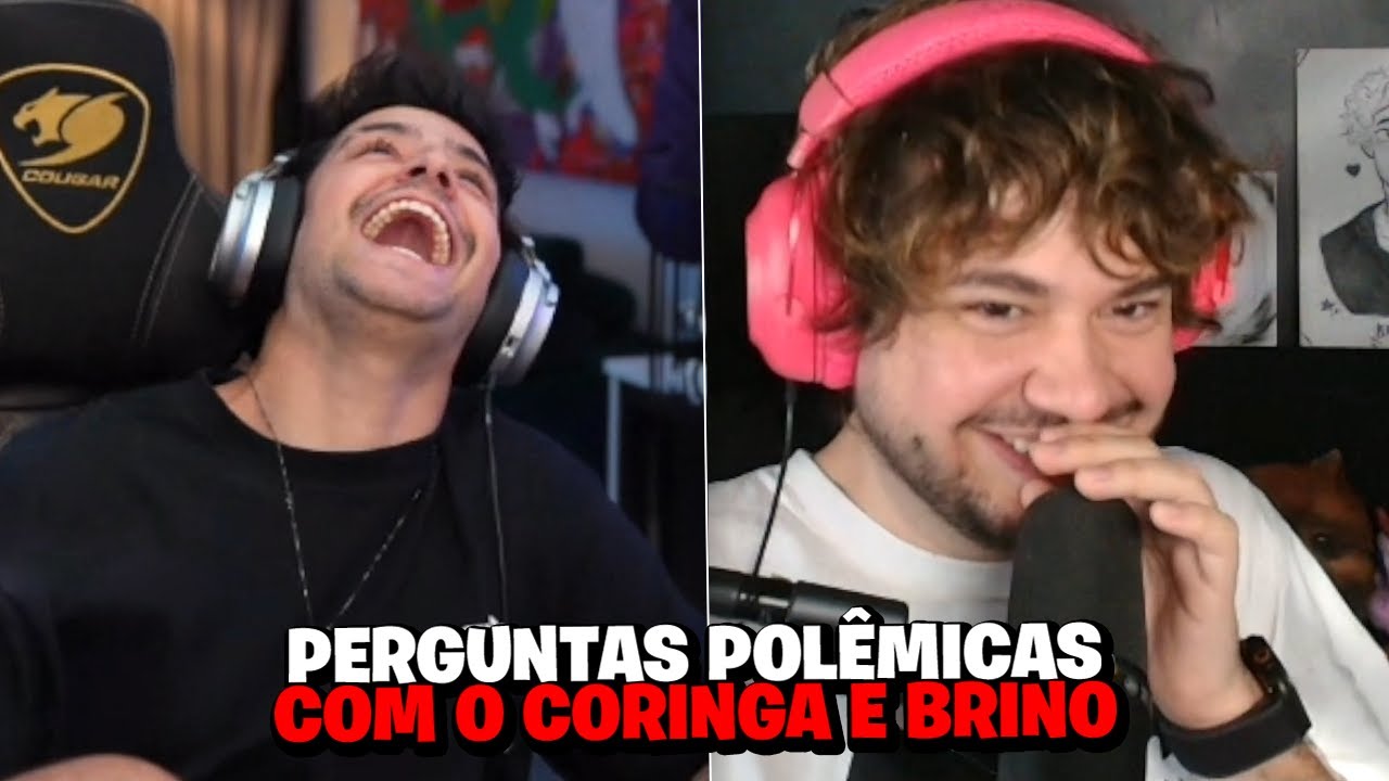 PERGUNTAS POLEMICAS com CORINGA E BRINO!