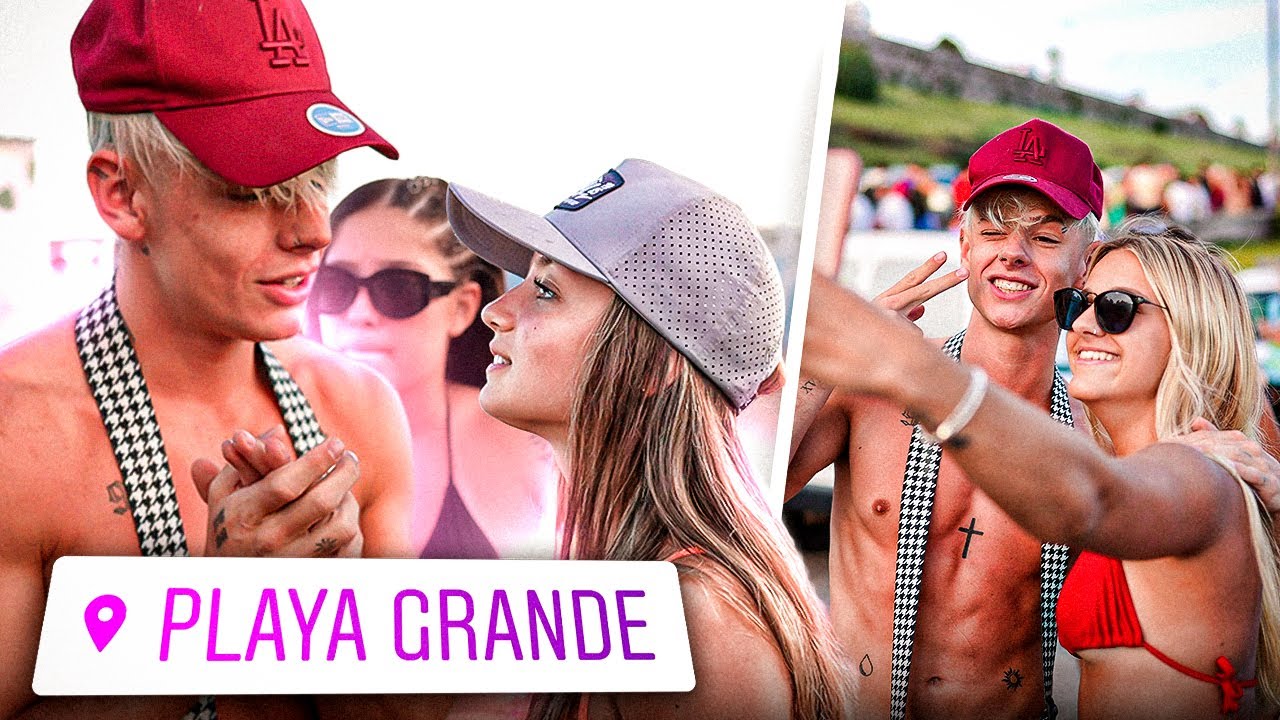 HACIENDO AMIGAS EN PLAYA GRANDE | VLOG