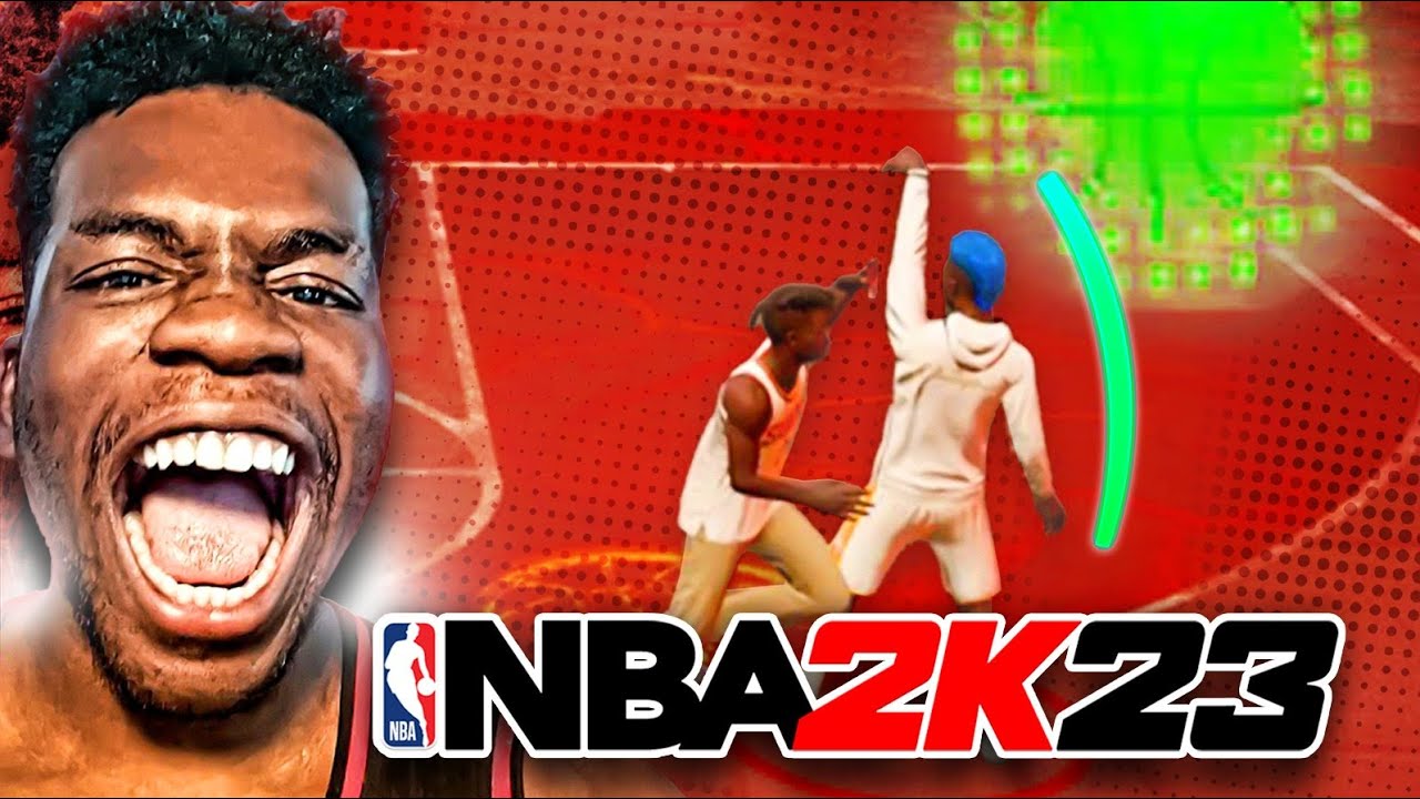 MY FIRST PARK GAME ON NBA 2K23 ENDED WITH CONTESTED GREENS! NBA 2k23 CITY PARK