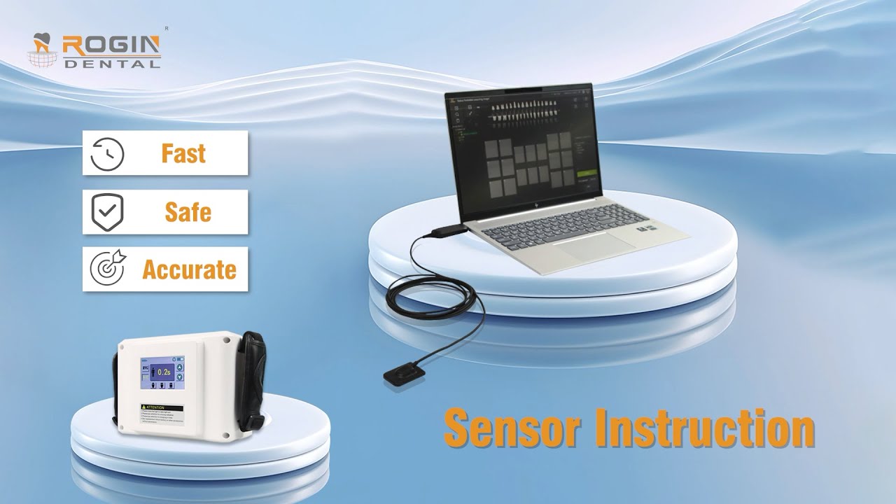 Dental imaging system of Rogin portable X ray and Sensor