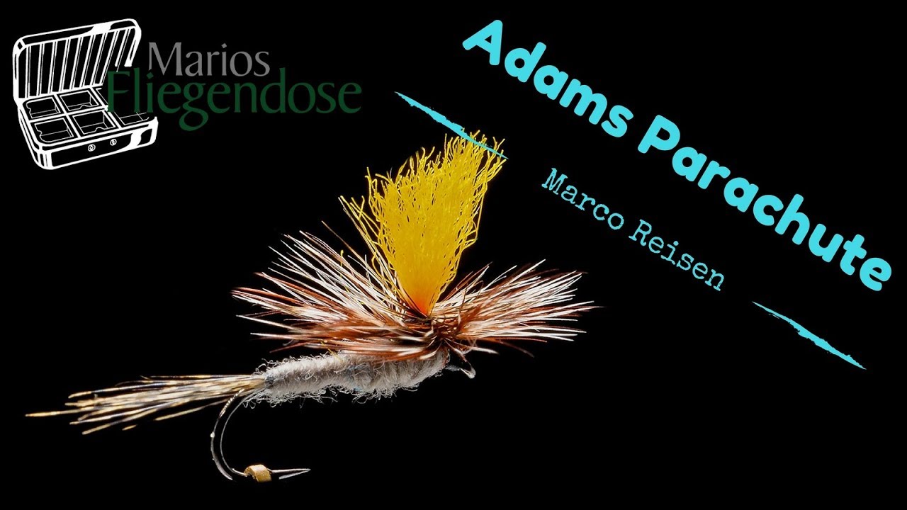 Marios Fliegendose - Fliegenbinden - Adams Parachute
