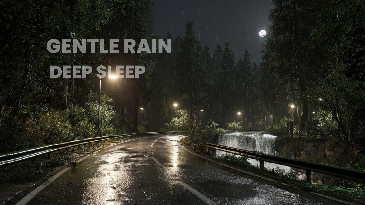 Gentle Rain Sounds For Deep Sleep | Relax Your Mind and Fall Asleep Fast