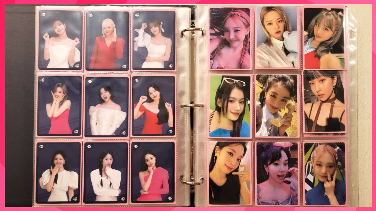 TWICE Photocard Collection Update 2022 (Over 4,500 Unique Cards!)