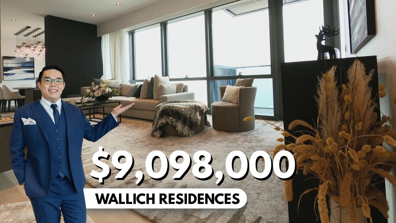 Inside a $9Million 4 Bedroom 1991 Sqft, Skyline View | Wallich Residences | Singapore Property Tour.