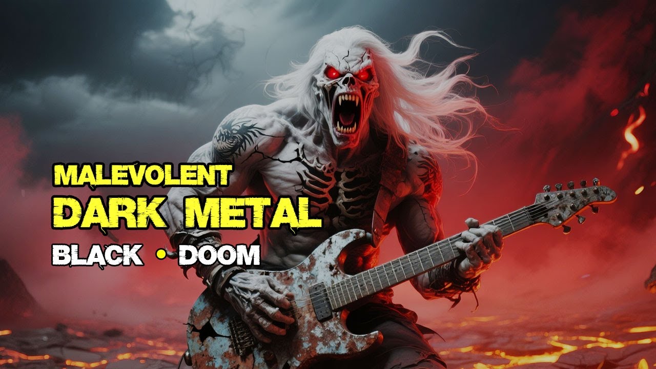 Malevolent Dark Metal – Thunderous Riffs & Raw Drum Impact | Black Doom Instrumental