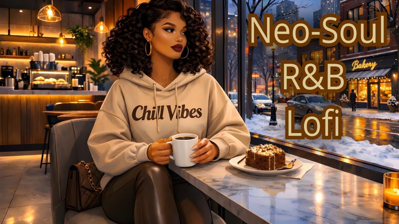 Cozy Café ☕ Neo-Soul R&B Lofi Vibes 