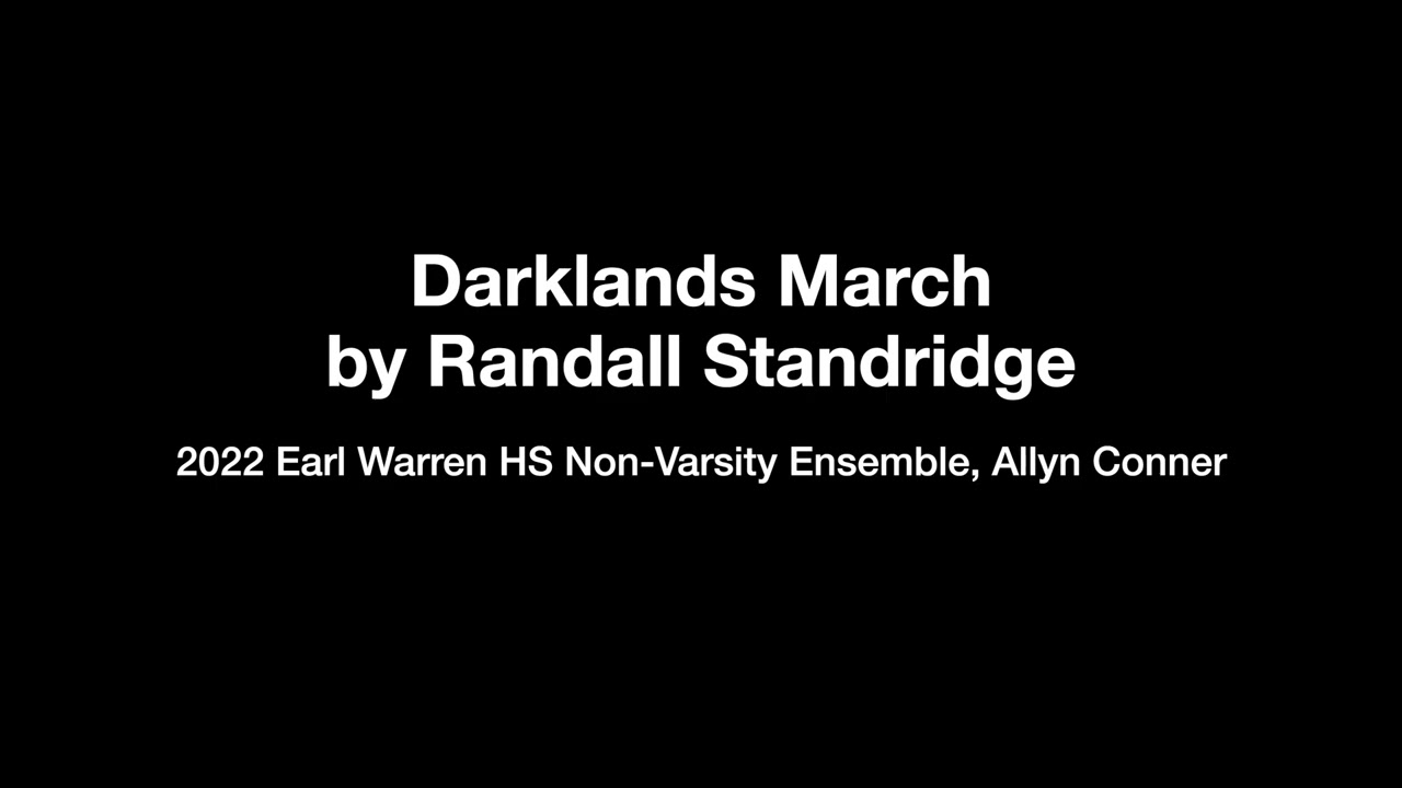 Darklands March by Randall Standridge (Warren HS NV Band)