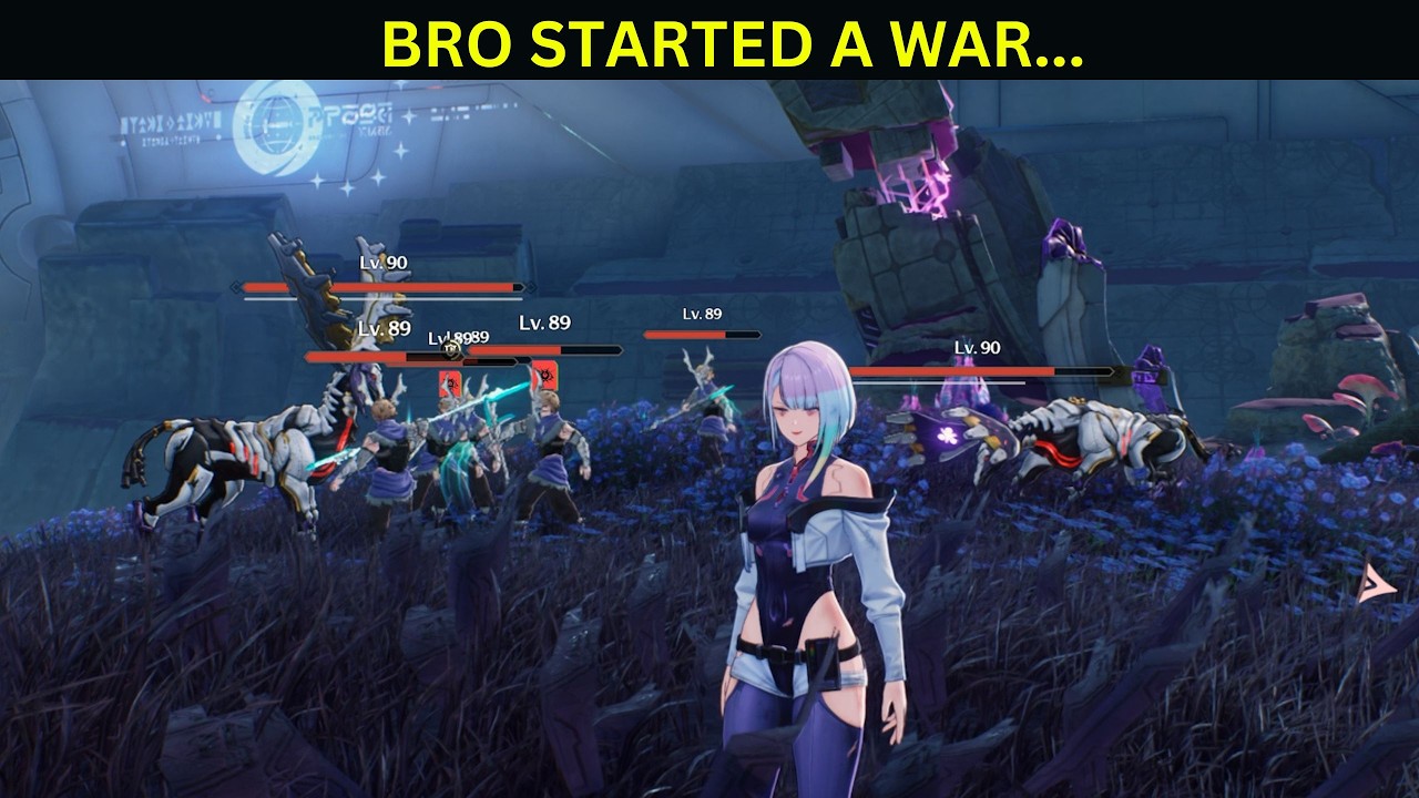 Bro started a War using Lucy in Wuthering Waves 😭😭😭