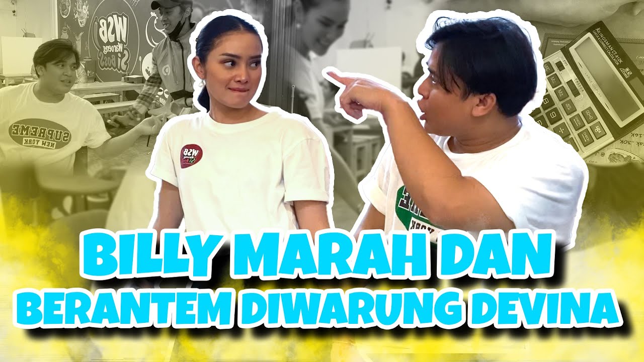 BILLY KAGET LIHAT BILL PEMBAYARAN DI WARUNG DEVINA !!