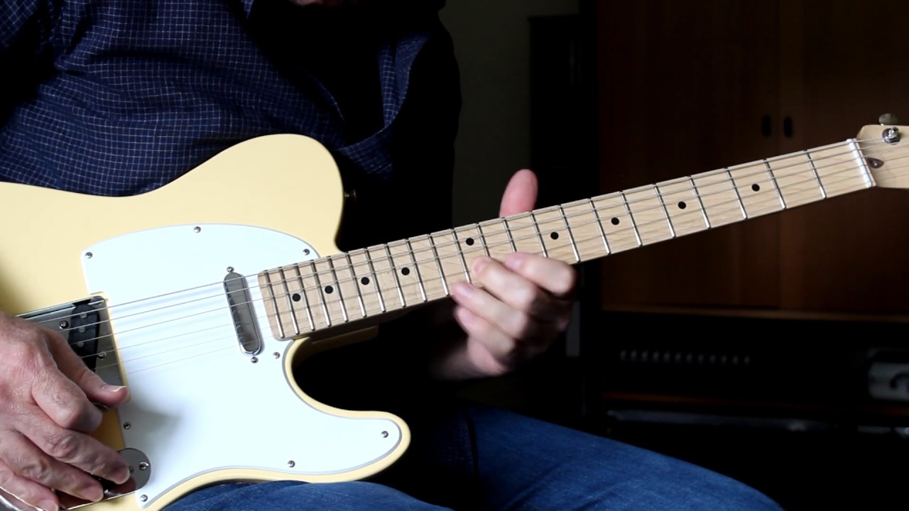 Matt Thorpe - Tumblin' Down Instrumental - Fender American Performer Telecaster Vintage White