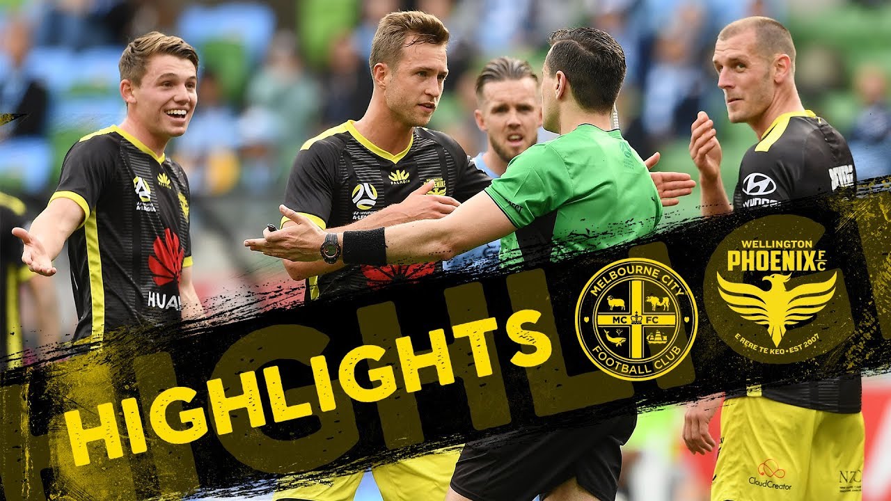 Highlights of Melbourne City V Wellington Phoenix