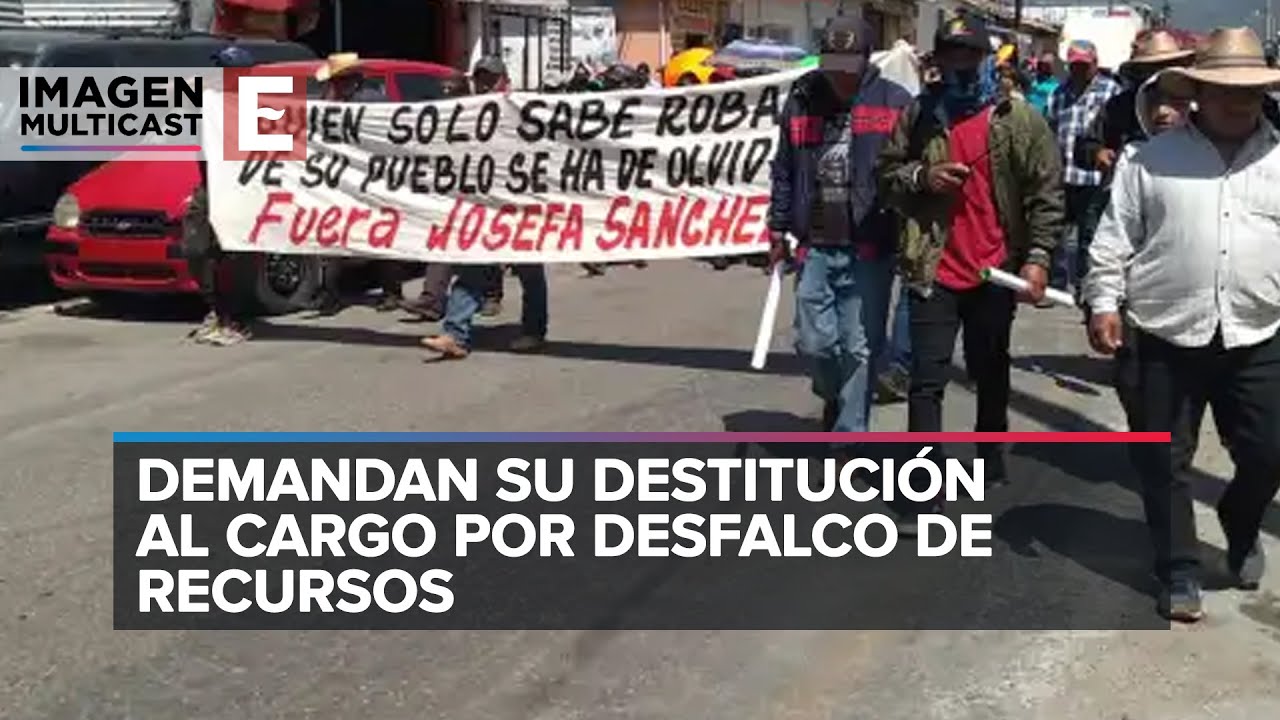 Chiapas: Teopisca marcha contra alcaldesa por presunto desvío de recursos