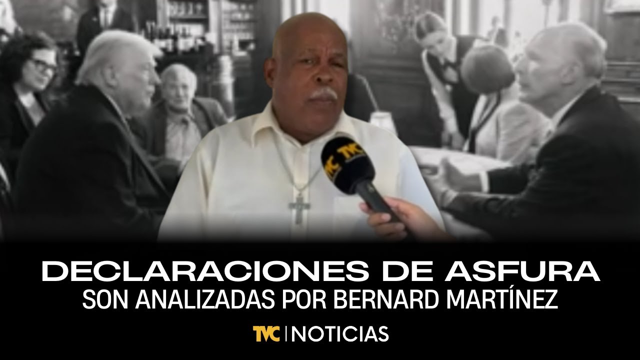 Bernard Martínez analiza declaraciones de Nasry Asfura tras reunión diplomática