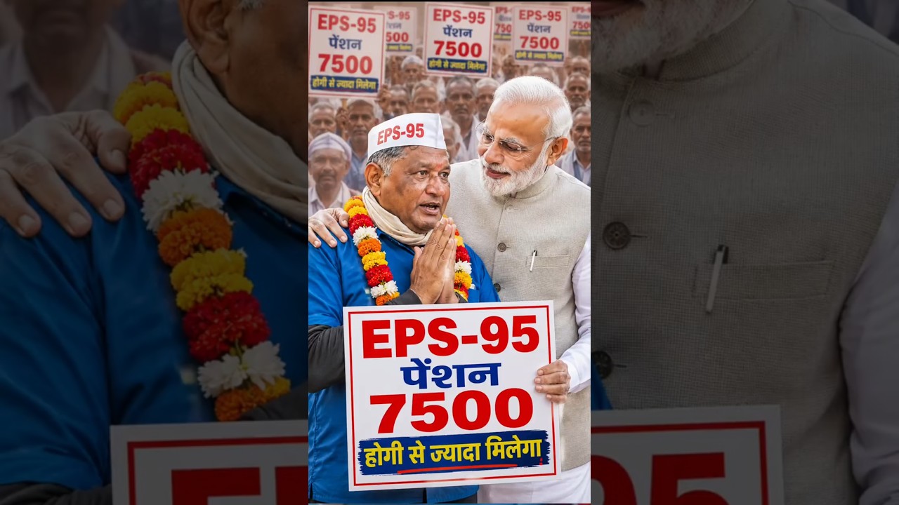EPS-95 Pension Latest News | Ashok Rawat Demand ₹7500+DA | EPFO Update