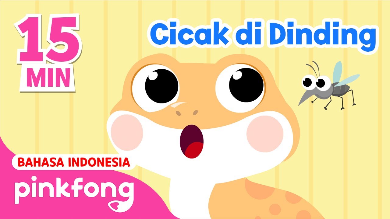 Cicak Cicak di Dinding & Pok Ame-ame | Lagu Anak Indonesia | Pinkfong Baby Shark untuk Anak anak