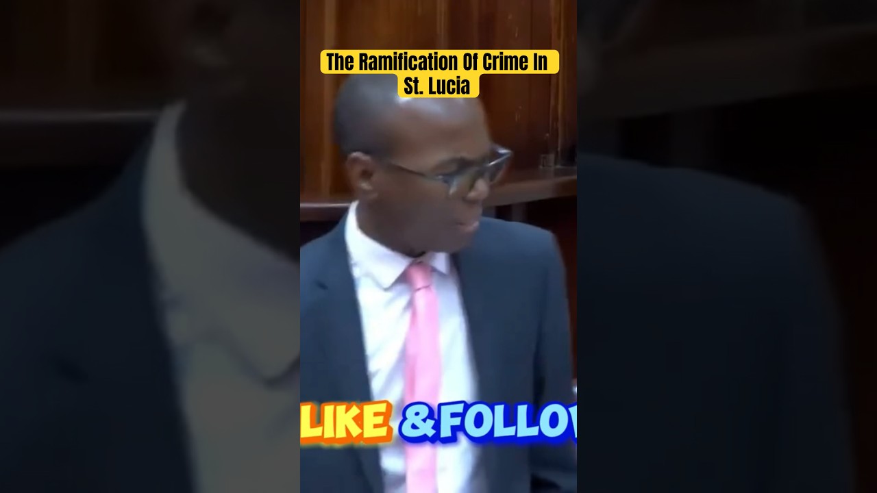 Dominic Fedee: Addressing the Ramifications of Crime in St. Lucia #unitedpac #stlucia