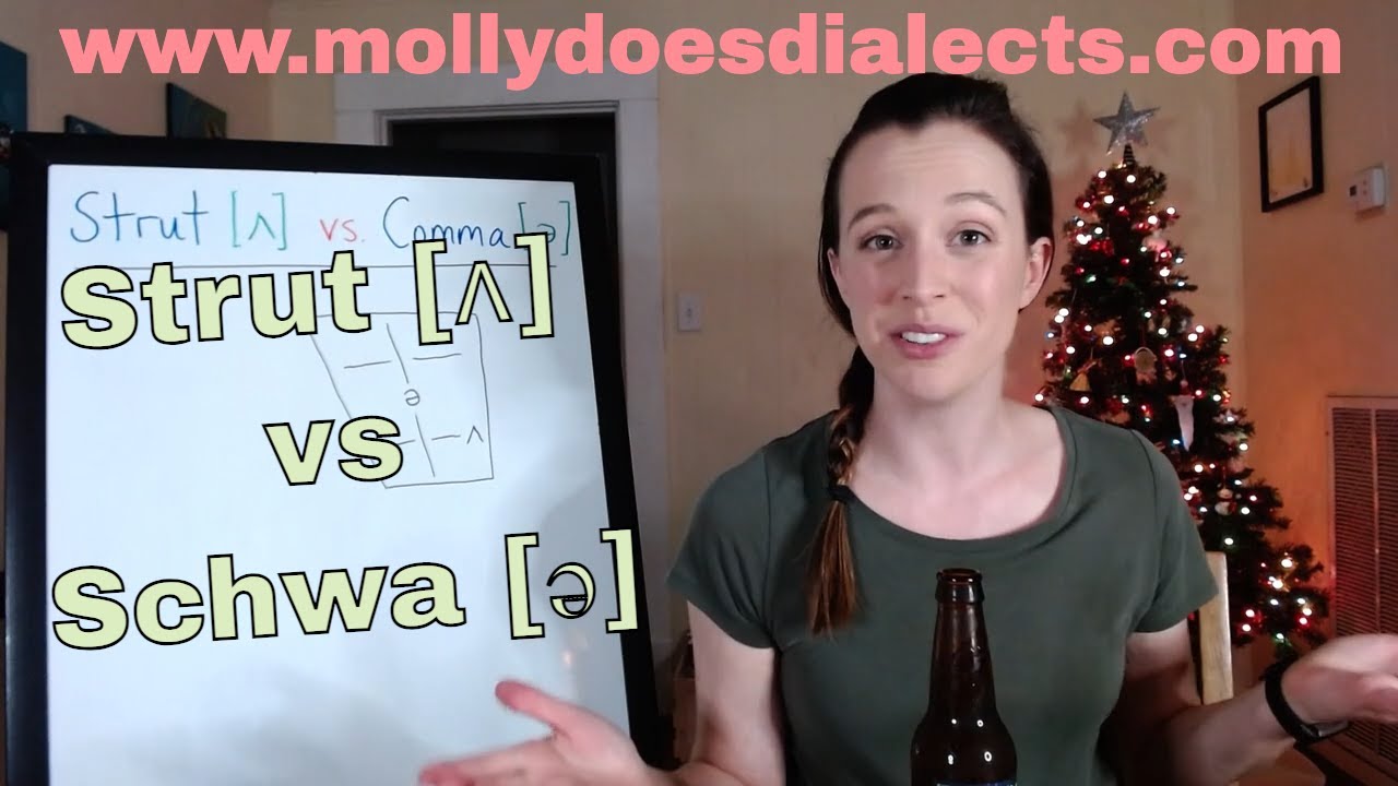 Strut [ʌ] vs  Comma [ə]- IPA and IPAs
