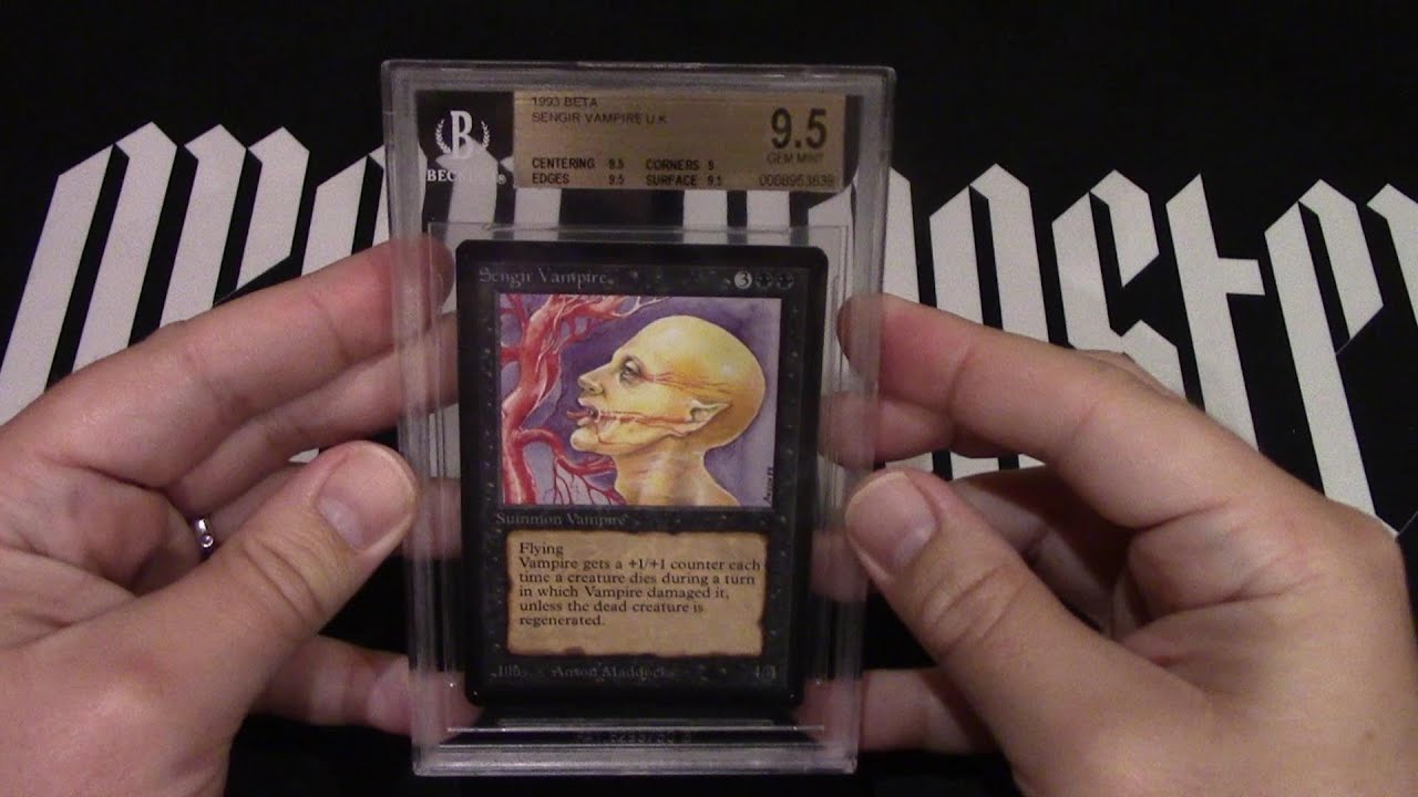 Beta Sengir Vampire 9.5 up for Auction!! Here we go!